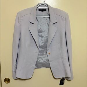 Albert Nipon Women's Soft Gray Blazer